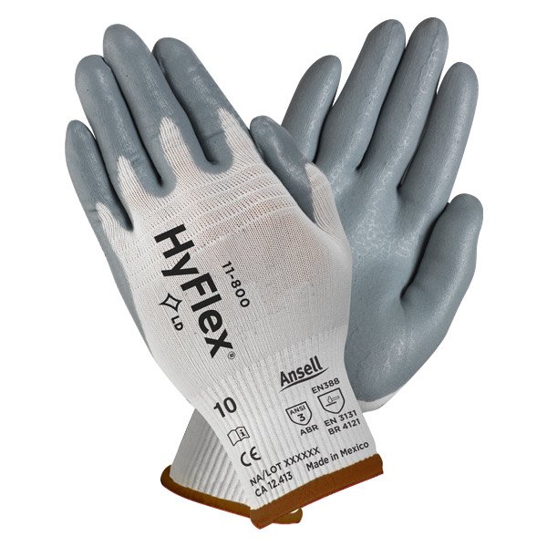 Ansell 11-800 Hyflex Nitrile Glove