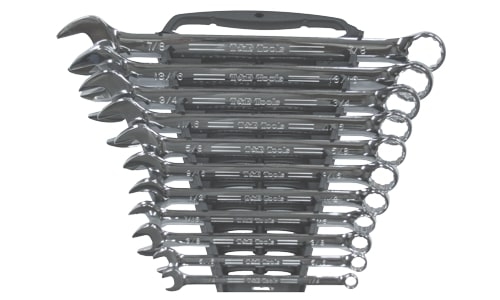 T&E 11Pc. SAE Combination Wrench Set