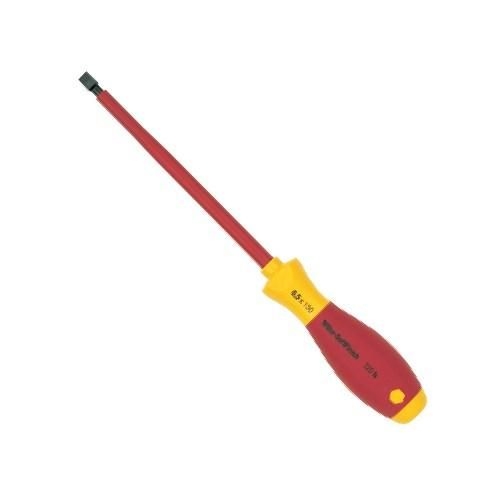 Wiha Insulated Slotted Screwdriver 6.5 X 150mm