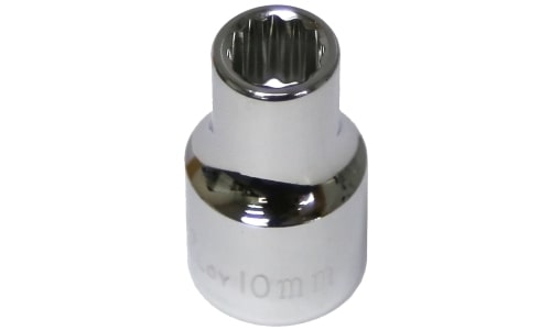 10mm x 1/2" Drive Standard Socket (12 Point)
