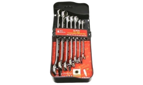 7Pc. SAE Combination Wrench Set 3/8" - 3/4"