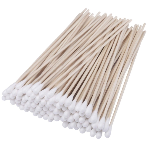 Cotton Tipped Applicators 150mm Single Ended Pack/100