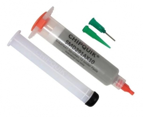 Chip Quik SMD No Clean Solder Paste Syringe 35gm (SMD291AX10)