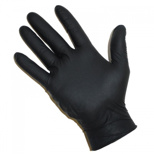 Nitrile Black Tough Disposable Gloves