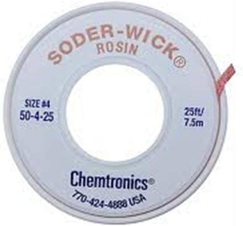 Chemtronics Rosin Flux Solder Wick 7.5m Spool