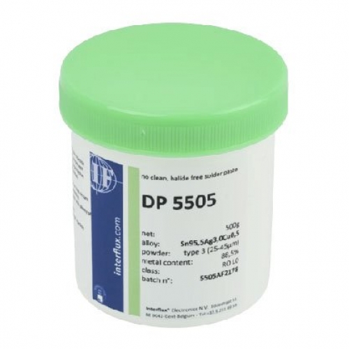 Interflux SAC305 DP5505 T4 88.0% Solder Paste 500g AU