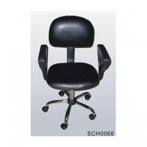 ESD Vinyl Drafting Chair With Foot Ring