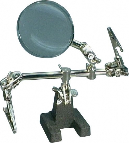 PCB Holder, Solder Stand & Magnifier